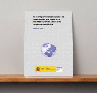 Portada de El Transporte internacional de mercancías por carretera realizado por los vehículos pesados españoles. Octubre 2020
