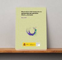 Portada de Observatorio del transporte de mercancías por carretera. Oferta y demanda, enero 2021