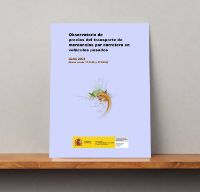 Portada de Observatorio de Precios del transporte de mercancías por carretera en vehículos pesados. Junio 2021 (Datos desde 1T-1999 a 1T-2021)