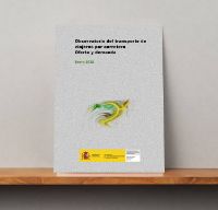 Portada de Observatorio del transporte de viajeros por carretera. Oferta y demanda, enero 2022