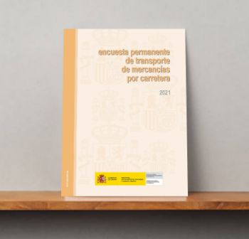 Portada de Encuesta permanente de transporte de mercancías por carretera, 2021