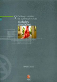 Portada de 5º Catálogo español de buenas prácticas, ciudades saludables.