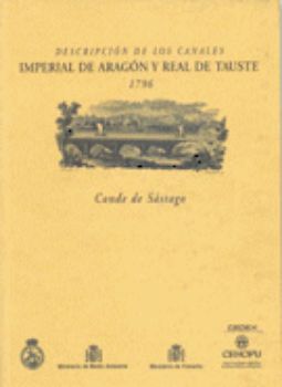 Portada de Descripción de los canales Imperial de Aragón y Real de Tauste