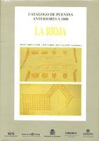 Portada de Catálogo de puentes anteriores a 1800. La Rioja