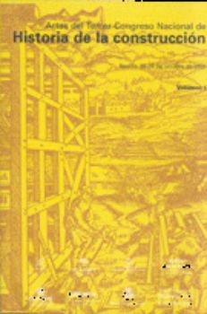 Portada de Actas del Tercer Congreso Nacional de Historia de la Construcción