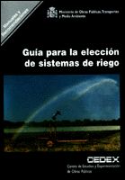 Portada de Guía para la elección de sistemas de riego. R-9