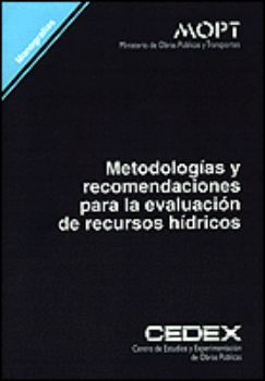 Portada de Metodología y recomendaciones para la evaluación de recursos hídricos. M-24