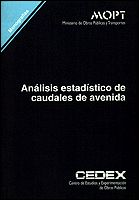 Portada de Análisis estadístico de caudales de avenida. M-26