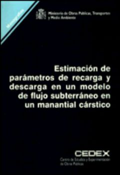 Portada de Estimación de parámetros de recarga y descarga en un modelo de flujo subterráneo en un manantial cárstico. M-31