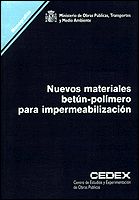 Portada de Nuevos materiales betún-polímero para impermeabilización. M-33