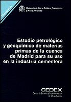 Portada de Estudio petrológico y geoquímico de materias primas de la cuenca de Madrid para su uso industrial. M-34