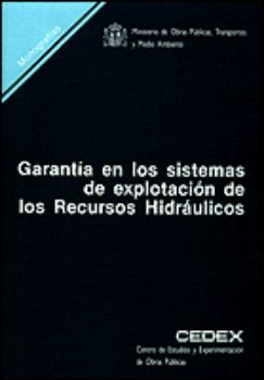 Portada de Garantía en los sistemas de explotación de los recursos hidráulicos. M-40