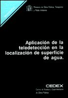 Portada de Aplicación de la teledetección en la localización de superficies de agua. M-42