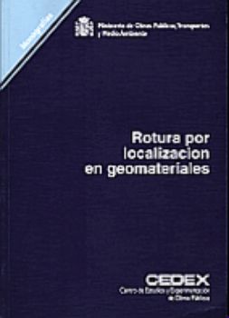 Portada de Rotura por localización en geomateriales. M-41