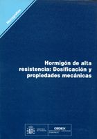 Portada de Hormigón de alta resistencia. Dosificación y propiedades mecánicas. M-49