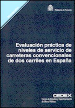 Portada de Evaluación práctica de niveles de servicio de carreteras convencionales de dos carriles en España. M-55