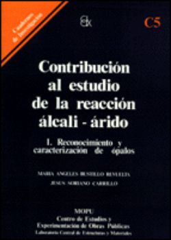 Portada de Contribución al estudio de la reacción álcali-árido. C-5