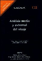 Portada de Análisis medio y extremal del oleaje. C-22