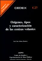 Portada de Orígenes, tipos y caracterización de las cenizas volantes. C-27