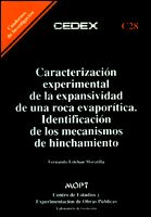 Portada de Caracterización experimental de la expansividad de una roca evaporítica. Identificación de los mecanismos de hinchamiento. C-28