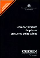 Portada de Comportamiento de pilotes en suelos colapsables. C-35.