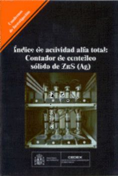 Portada de Índice de actividad alfa total: contador de centelleo sólido de Zns (Ag). C-38.
