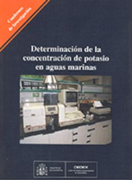 Portada de Determinación de la concentración de potasio en aguas marinas. C-44