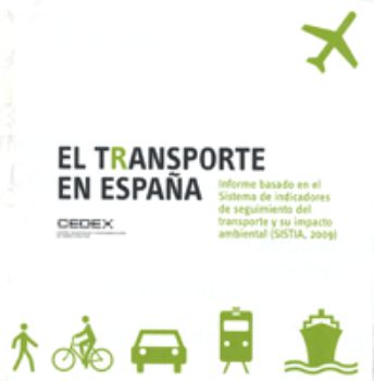 Portada de El transporte en España.