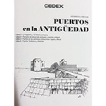 Portada de Puertos en la antigüedad. [3 volúmenes].