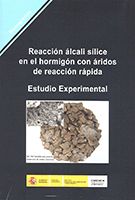 Portada de Reacción álcali sílice en el hormigón con áridos de reacción rápida. Estudio experimental. M-118