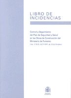 Portada de Libro de Incidencias.