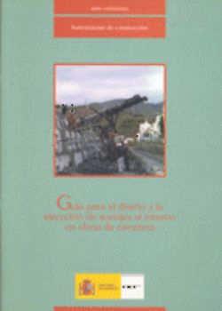 Portada de Guía para el diseño y la ejecución de anclajes al terreno en obras de carretera.