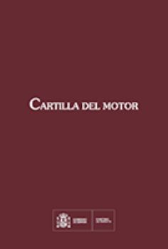 Portada de Cartilla del motor. IMPRESO