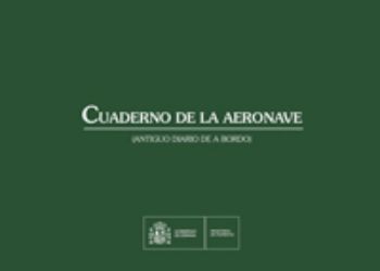 Portada de Cuaderno de la Aeronave. (Antiguo Diario de A Bordo). IMPRESO