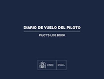 Portada de Diario de Vuelo del Piloto. Pilot´s Log Book. (IMPRESO).[MODELO SOLO VÁLIDO PARA ULTRALIGEROS]