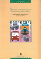Portada de Sistemas de financiación del transporte público urbano.