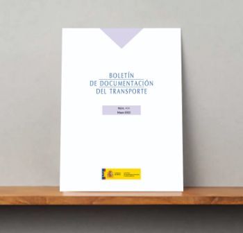 Portada de Boletín de documentación del transporte nº 405, junio 2022 [Mitma].
