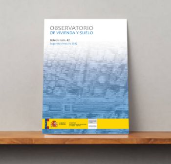 Portada de Observatorio de vivienda y suelo. Boletín núm. 42, segundo trimestre 2022