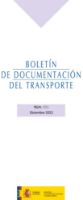 Portada de Boletín de documentación del transporte nº411, diciembre 2022 [MITMA]
