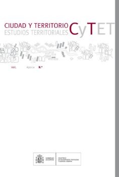 Portada de SUSCRIPCIÓN Revista Ciudad y Territorio, Estudios Territoriales. CyTET