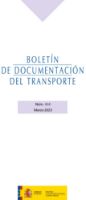 Portada de Boletín de documentación del transporte nº 414, marzo 2023 [MITMA]