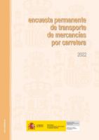 Portada de Encuesta permanente de transporte de mercancías por carretera, 2022