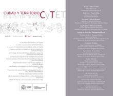Portada de Revista Ciudad y Territorio, Estudios Territoriales. C y TET n.º 216, verano 2023