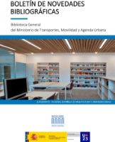 Portada de Boletín de novedades bibliográficas. Suplemento: XV Bienal Española de Arquitectura y Urbanismo (BEAU). Biblioteca General del Ministerio de Transportes, Movilidad y Agenda Urbana