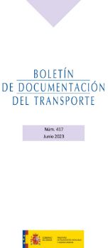 Portada de Boletín de documentación del transporte nº 417, junio 2023 [MITMA]