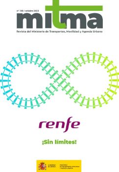 Portada de Revista del Ministerio de Transportes, Movilidad y Agenda Urbana. [Mitma], n.º 740, octubre 2023