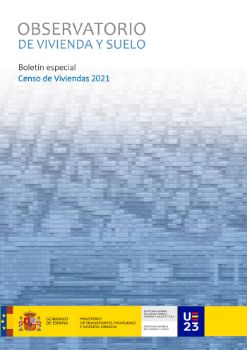 Portada de Observatorio de Vivienda y Suelo. Boletín especial: Censo de viviendas 2021