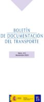 Portada de Boletín de documentación del transporte nº 421, noviembre 2023 [MITMA]
