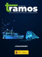 Portada de Tramos Revista del Ministerio de Transportes y Movilidad Sostenible, n.º 742 diciembre 2023