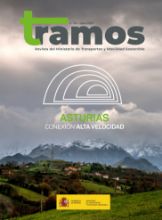 Portada de Tramos. Revista del Ministerio de Transportes y Movilidad Sostenible, n.º 743 enero 2024